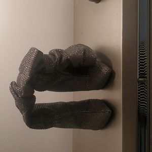 Jessica Simpson glitter boots